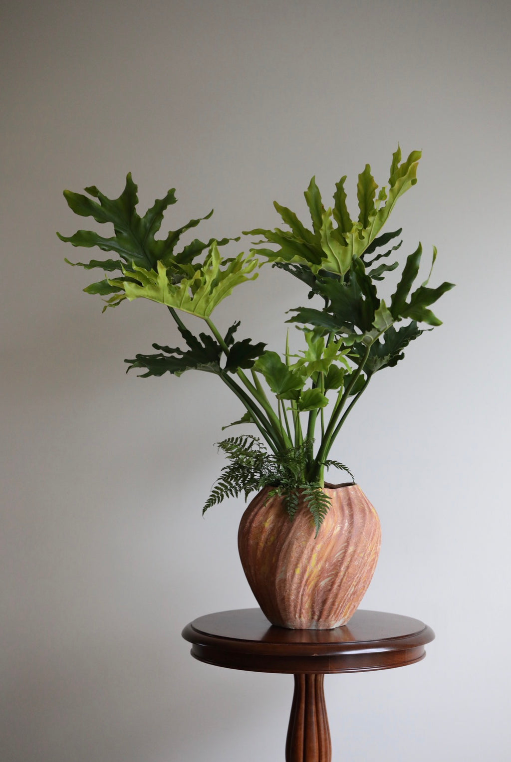 Evergreen Grace — Philodendron Hope & Fern Planter | 86cm x 80cm